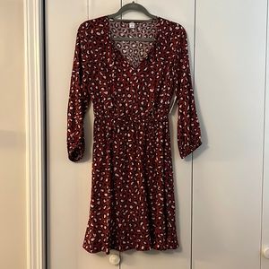 Cute Long-sleeve Animal Print Dress!